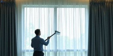 Commercial curtain steam cleaning service stanmore-nsw hotels offices