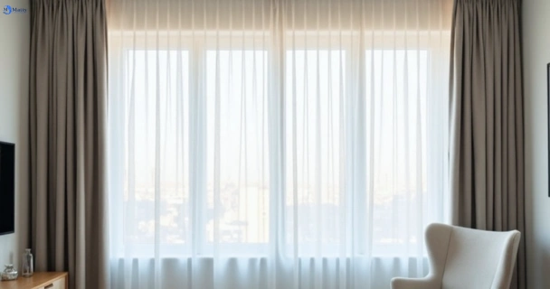 Freshly steam cleaned curtains in stanmore-nsw QLD
